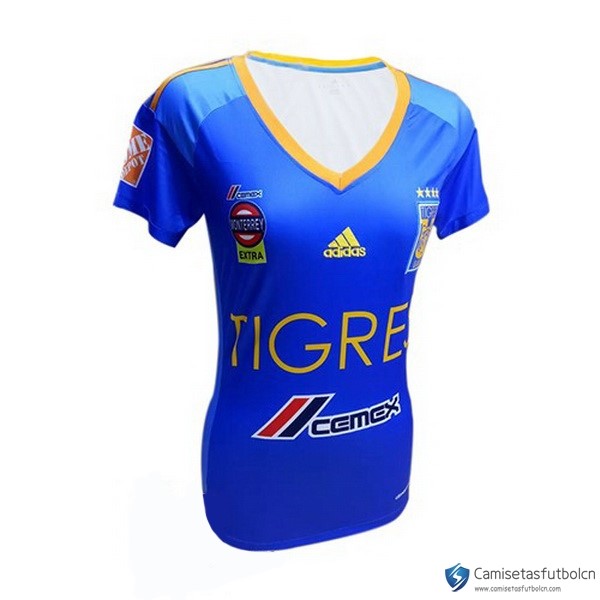 Camiseta Tigres UANL Mujer Segunda equipo 2017-18